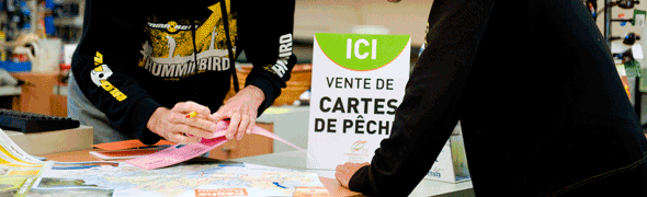 Carte de pêche